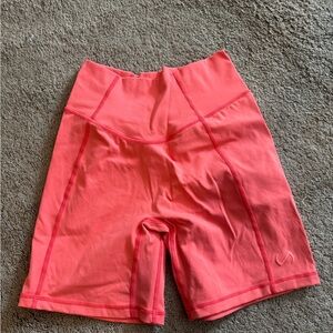 Women's Vibrant Coral Bike Shorts